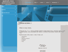 Tablet Screenshot of alico.pl